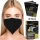 10 schwarze FFP2 Atemschutzmasken - CE2841
