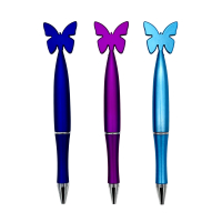 Schmetterling Stift in Blau