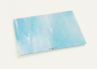 Postkarte zur Taufe - Alles Liebe (Blau)