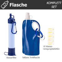 Flasche + Reinigung KOMPLETT Set