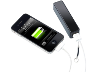 Powerbank für iPhone, Handy & USB-Geräte, 2.600 mAh